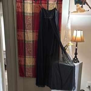 Black Halter Maxi Gown for Prom